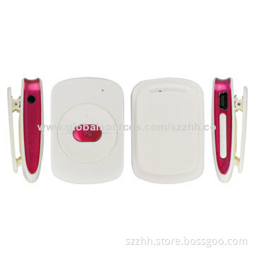 Clip Flash MP3 Players, Support MP3/WMA Music Format, Built-in Li-ion Battery